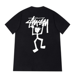 Stussy Warrior Man T-Shirt Black