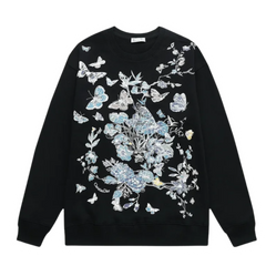 Dior Butterfly Sweater Black