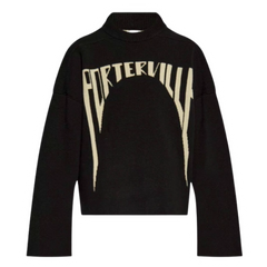 Rick Owens Porterville Jumbo Sweater Black