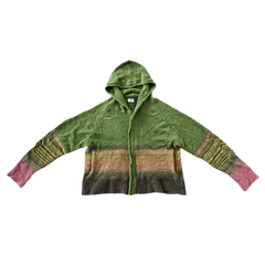 Kiko Kostadinov Ketra Zipper Green