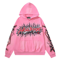 Hellstar Hoodie Pink