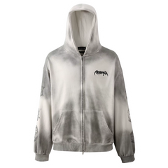 Project GR Zipper Washed Grey