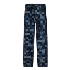Louis Vuitton Jeans Blue & Grey