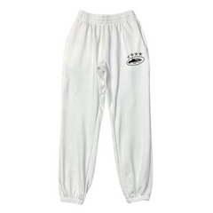 Corteiz Cuffed Jogger White