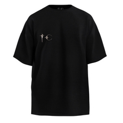 Thug Club Metal Logo T-Shirt Black