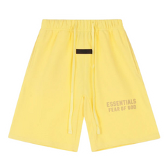 Essentials Fear Of God Shorts Yellow