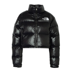The North Face Cropped Jacket Black