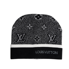 Louis Vuitton Beanie Black & Grey
