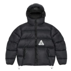 Palace Pertex Matte Balaclava Puffer Stone Arctica Black