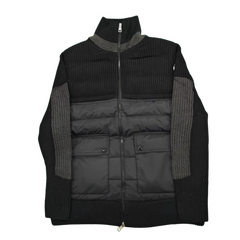 Moncler Two Pocket Cardigan Black