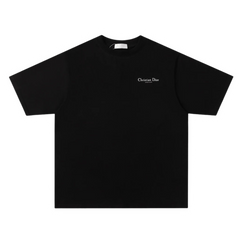 Christian Dior Little Writing T-Shirt Black