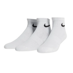 Nike Everyday Socks White (Short)