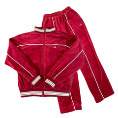 Corteiz VVS Verlousleather Tracksuit Red