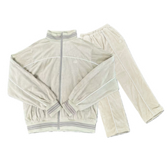 Corteiz VVS Verlousleather Tracksuit White Creme