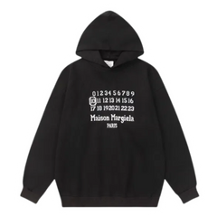 Maison Margiela Paris Hoodie Black