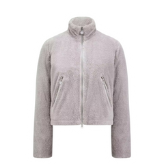 Moncler Polignac Teddy Down Jacket Grey