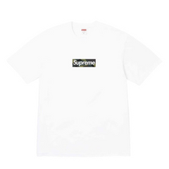 Supreme Camo Logo T-Shirt White