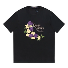 Louis Vuitton Flower T-Shirt Black