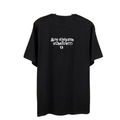 Acne Stadyums Stoketown 13 T-Shirt Black