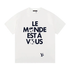 Louis Vuitton Les Mondes Est A Vous T-Shirt White