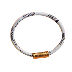 Louis Vuitton Bracelet White & Black