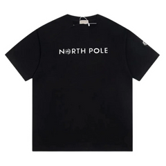 Moncler North Pole T-Shirt Black