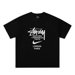 Stussy Capital City T-Shirt Black