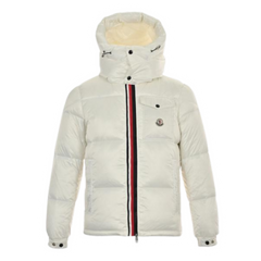 Moncler Montbeliard Puffer Jacket White