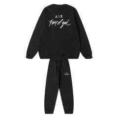 Essentials Fear Of God Air Sweatsuit Black