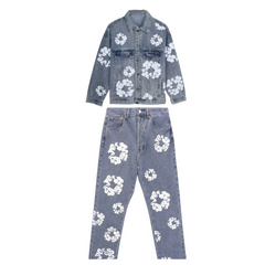 Denim Tears Denim Jeans Suit Blue