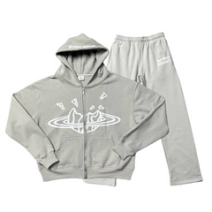 Broken Planet Tracksuit Grey