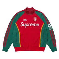 Supreme Umbro Track Jacket Green & Red