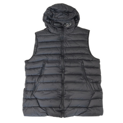 CP Company Glassed Hood Vest Black