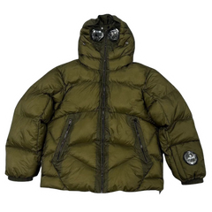 Palace x CP Company Puffer Jacket Army Green