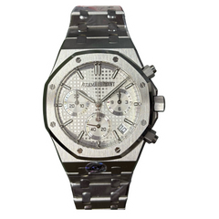 Audemars Piguet Royal Oak Chronograph APS 26240 White Dial (High Quality)