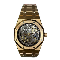 Audemars Piguet Royal Oak Double AP 16204 Skeleton Rose Gold
