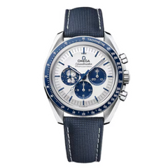 Omega Speedmaster Silver Snoopy Award Blue & Silver (High Quality)
