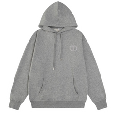 Christian Dior CD Hoodie Grey