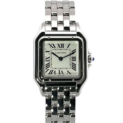 Cartier Panthere 27mm Medium Wristwatch Silver (High Quality)