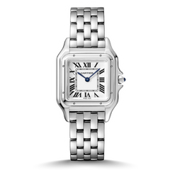 Cartier Panthere Medium Wristwatch Silver (High Quality)