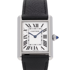 Cartier Tank Must WSTA0041 Wristwatch Silver