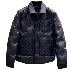 Louis Vuitton Monogramm Down Parka Blakc
