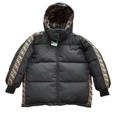 Fendi Puffer Jacket Black