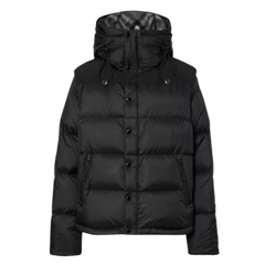 Burberry Lockwell Puffer Jacket Black