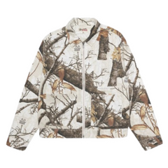 Stüssy Realtree Edge Zip Work Jacket Whte