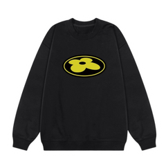 Louis Vuitton Yellow Flower Sweater Black