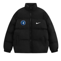 Nike Minnesota Timberwolves Down Jacket Black