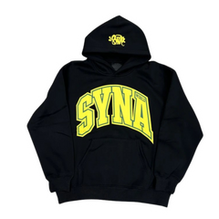 Syna World Hoodie Black & Yellow
