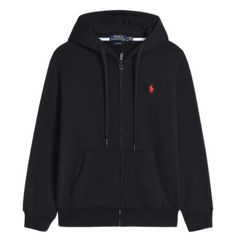 Ralph Lauren Red Icon Zipper Black