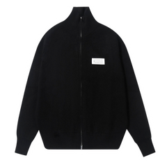 Maison Margiela Knit Fullzip Black